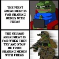 First and Second Amendments
