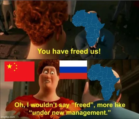Russia needs its resources - meme