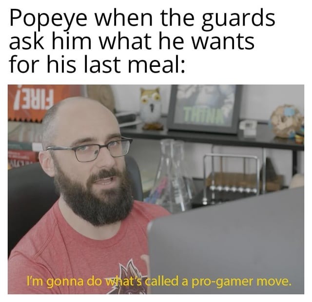 Based Popeye - meme