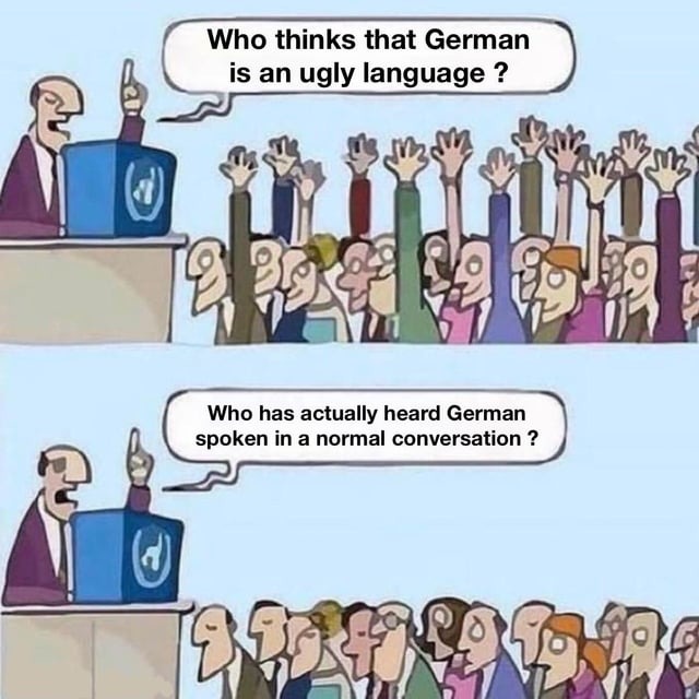 German language - meme