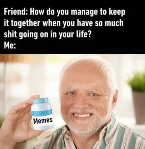Drug of choice - meme
