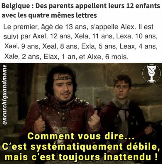 Les belges - meme
