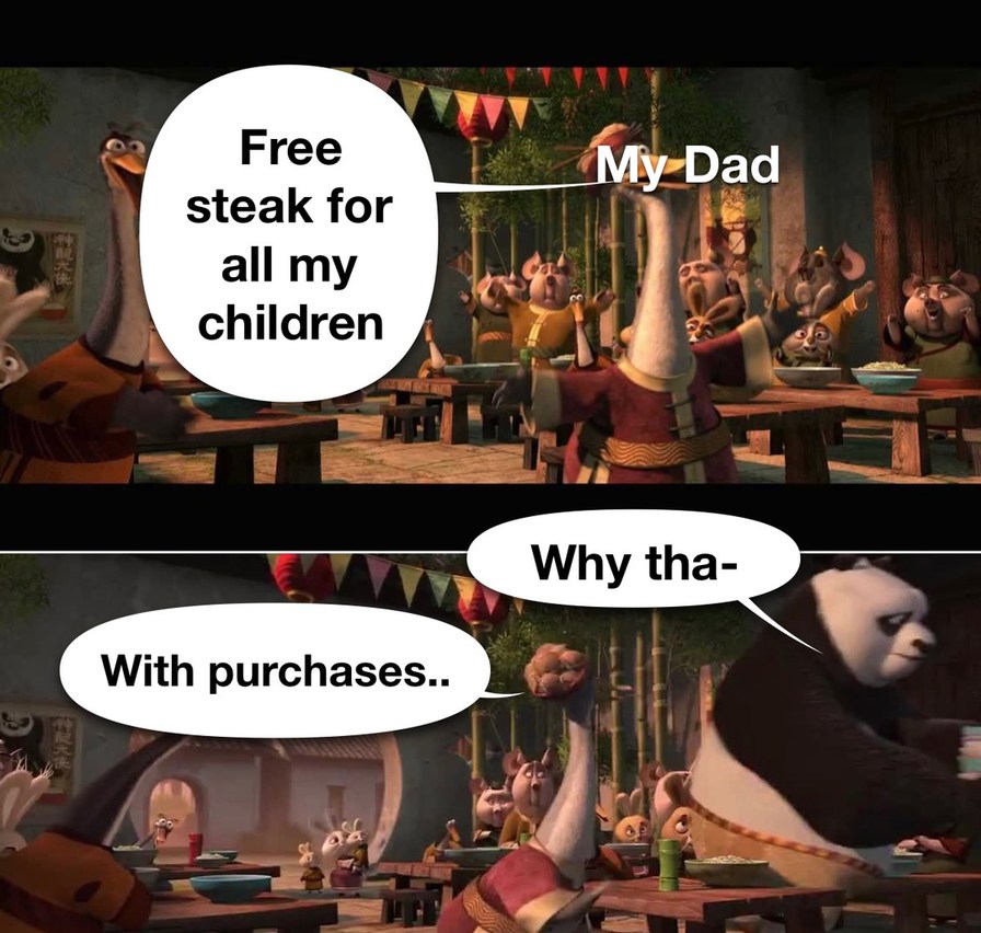 Steak And Bait - meme