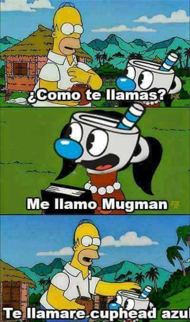 Se llama mugman - meme