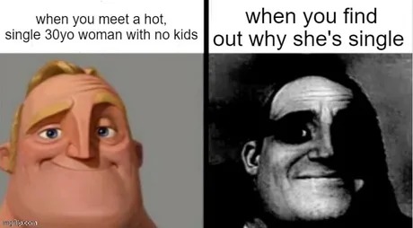 Why she's single - meme