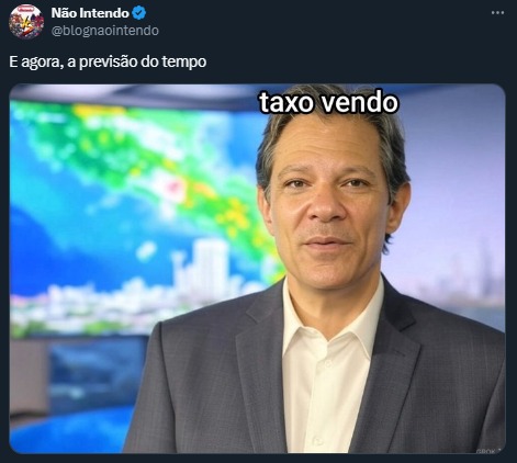 Tempo ruim até 2026 - meme