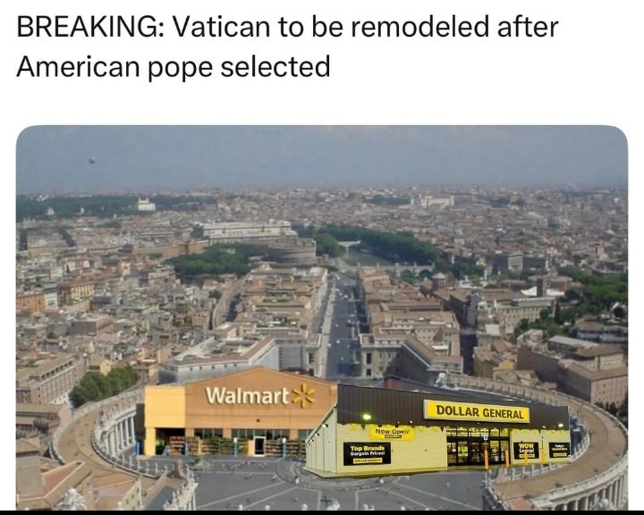 The price match pope - meme