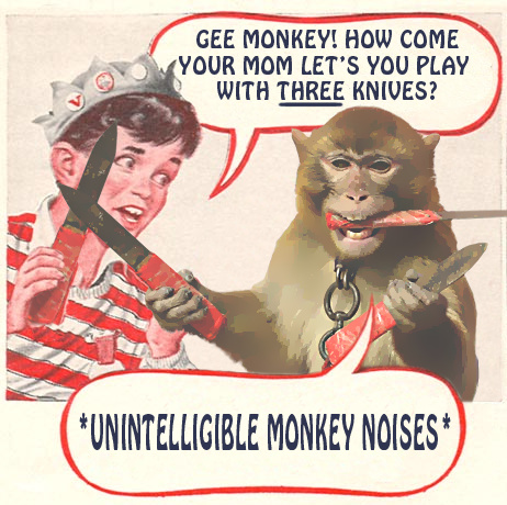 Monkey noises - meme