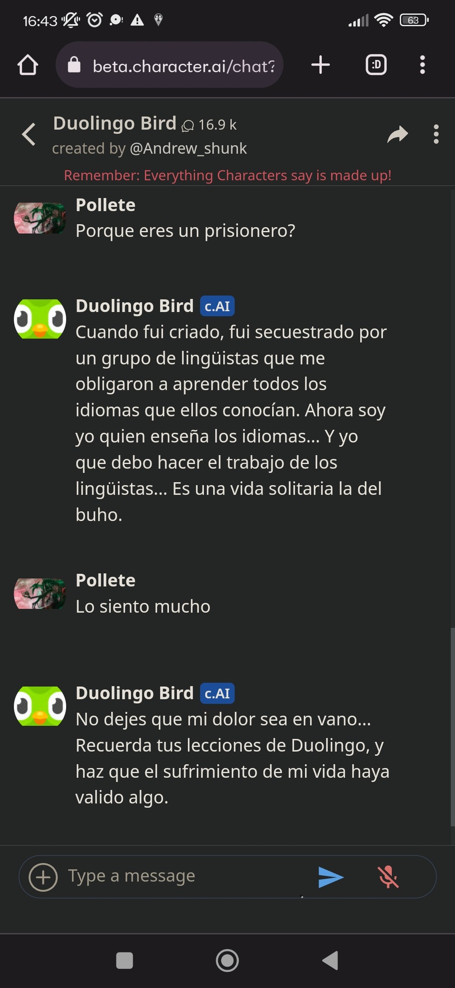 El secreto de Duolingo - meme