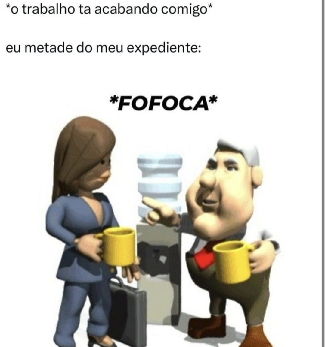 Fofocando - meme