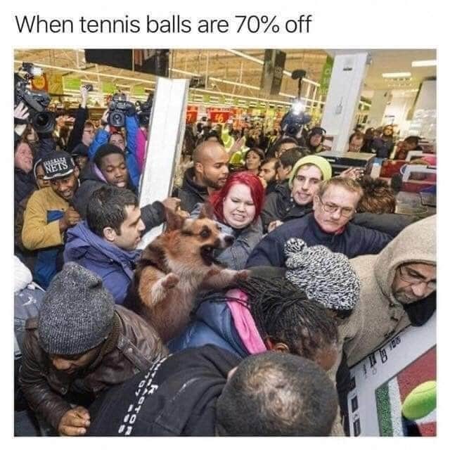 Discounted balls - meme