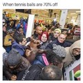 Discounted balls