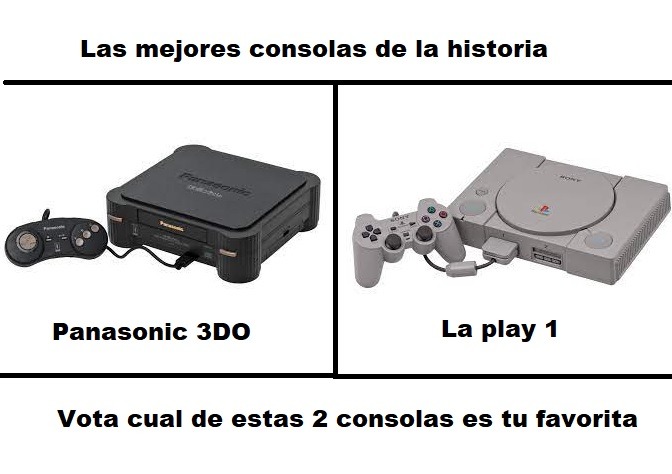 3DO vs playstation 1 - meme