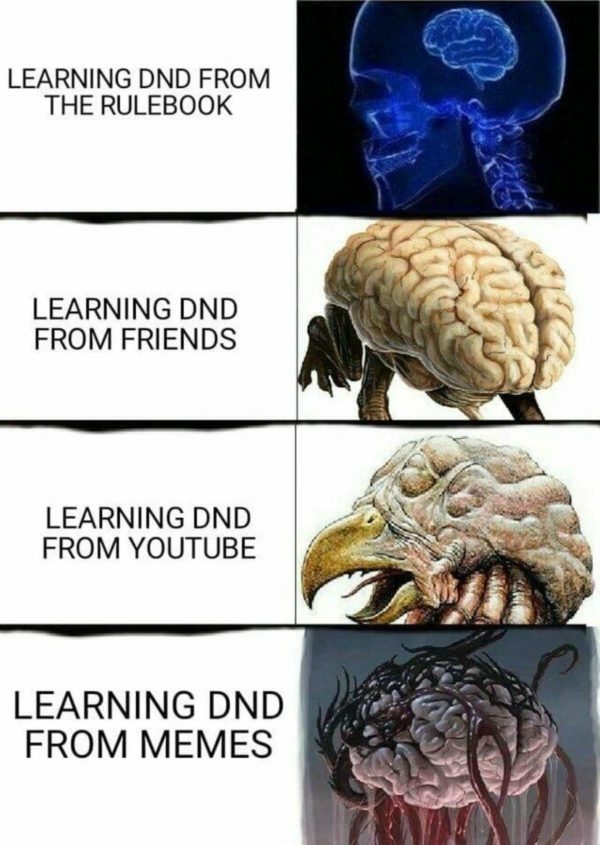 The various ways to learn - meme