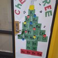 My teacher was so proud of us winning the door contest during Christmas untill he seen a hidden word. Then he was pissed.