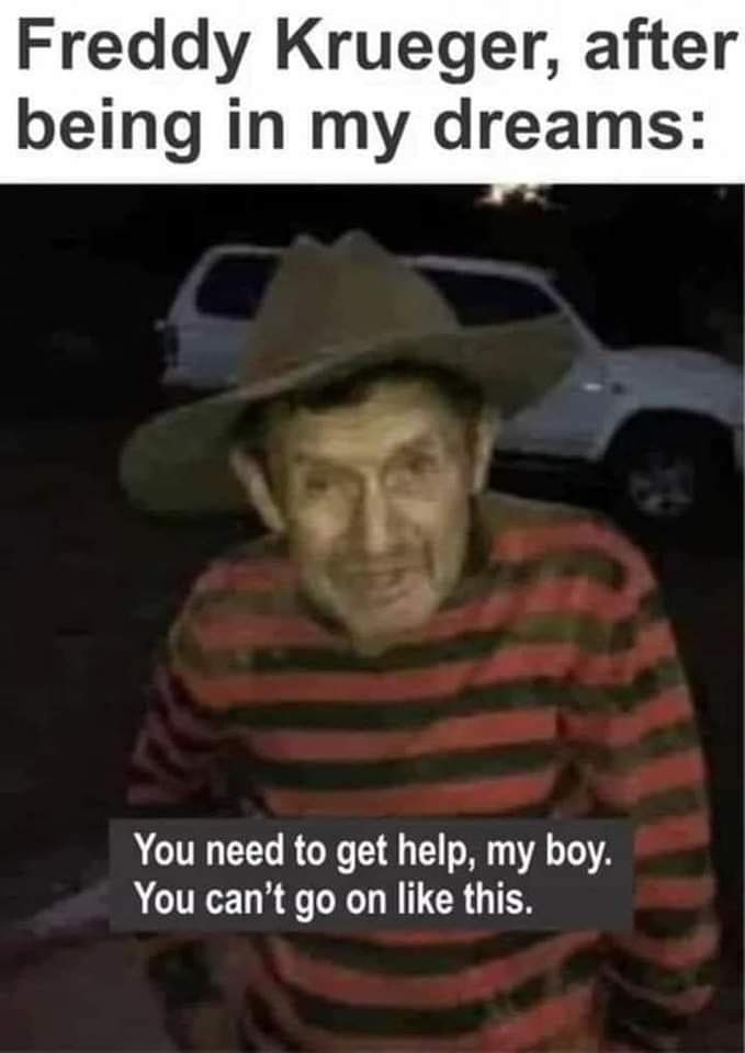 Please Freddy - meme