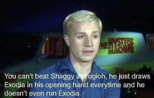 Why even bother dueling Shaggy? - meme