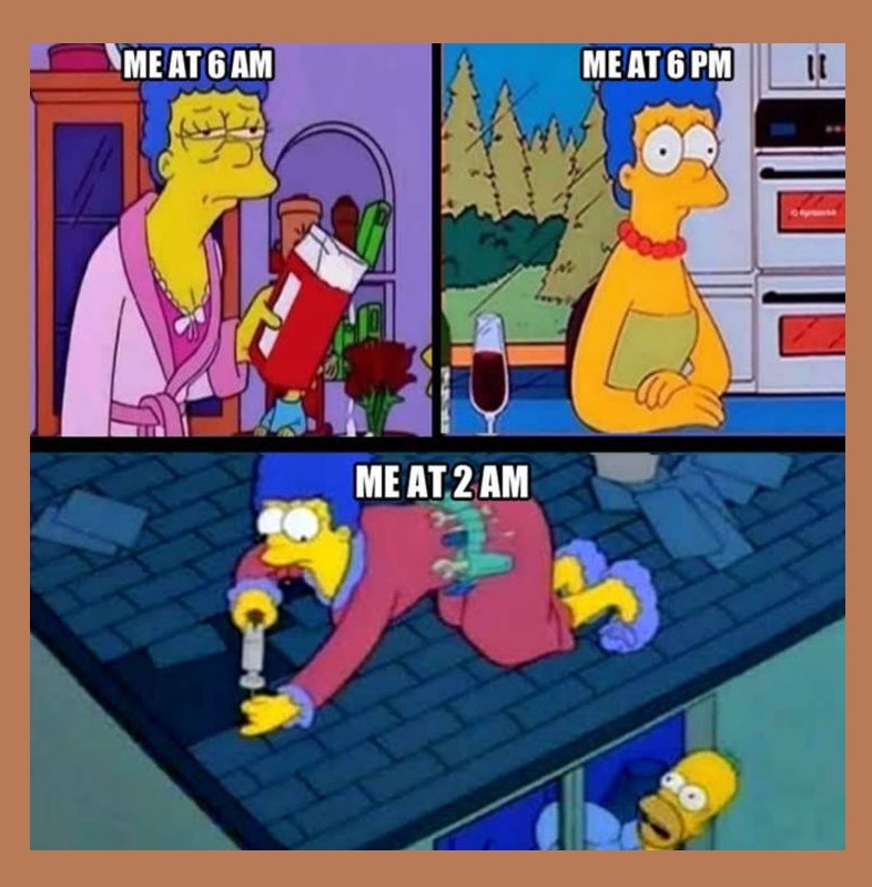 When I can't sleep - meme