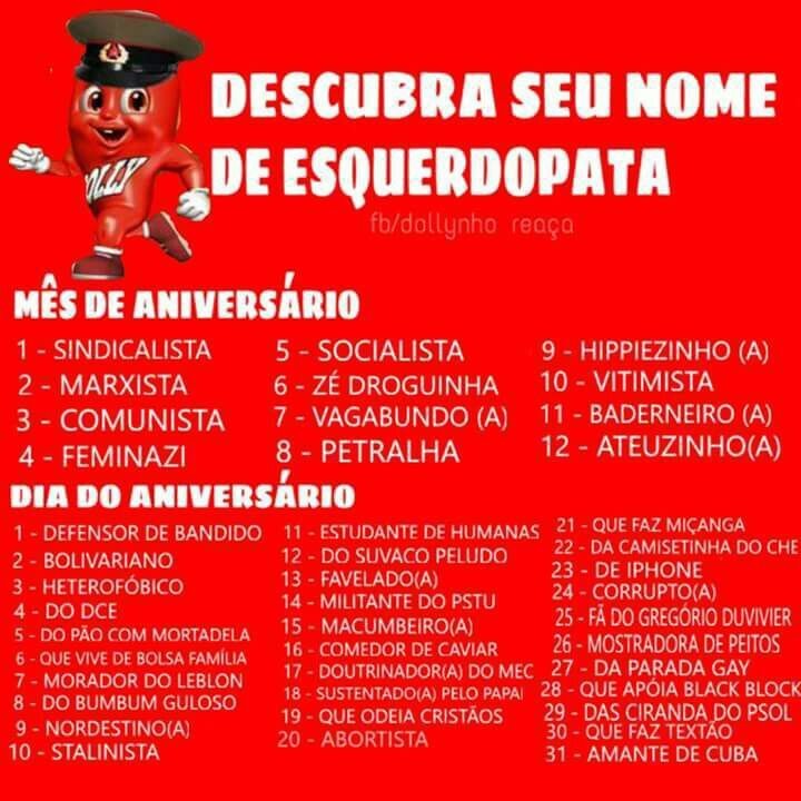 comunista que faz miçanga - meme