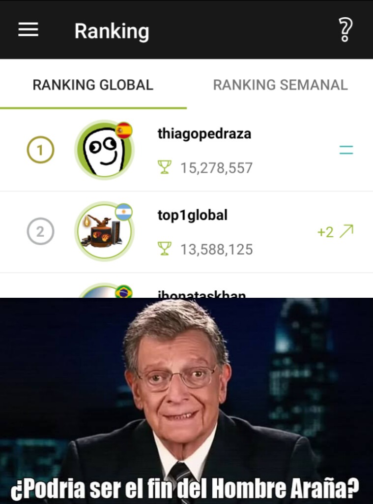 chao thiago, te irá mejor en el segundo puesto - meme