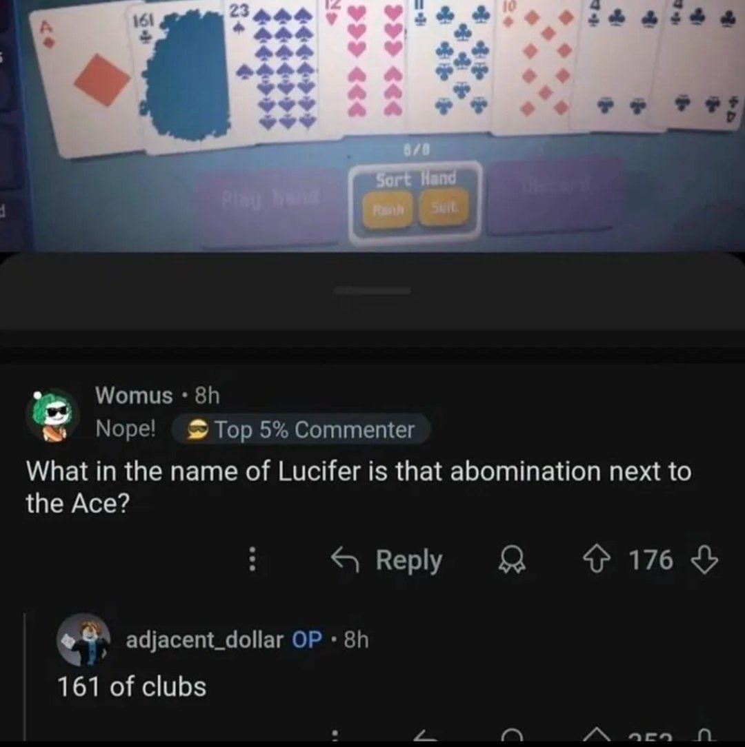 Bro what cursed deck is this - meme