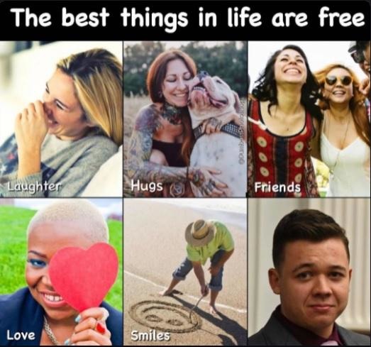 Best things in life are free - meme