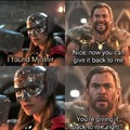 Thor in thor 4 be like: