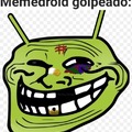 Edit que yo hice del logo de Memedroid, pero golpeado.