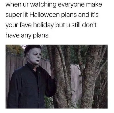 2024 Halloween plans meme