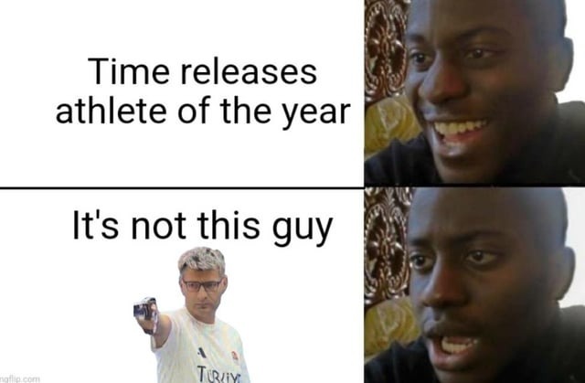 Athlete of the year - meme