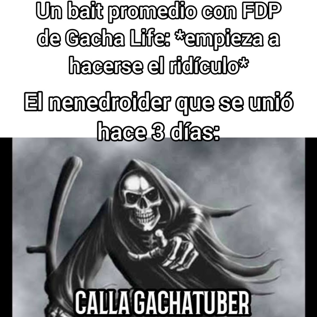 Calla GachaTuber (PD: mal meme, no lo acepten porfa)