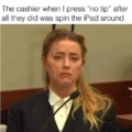 Cashiers and their audacity