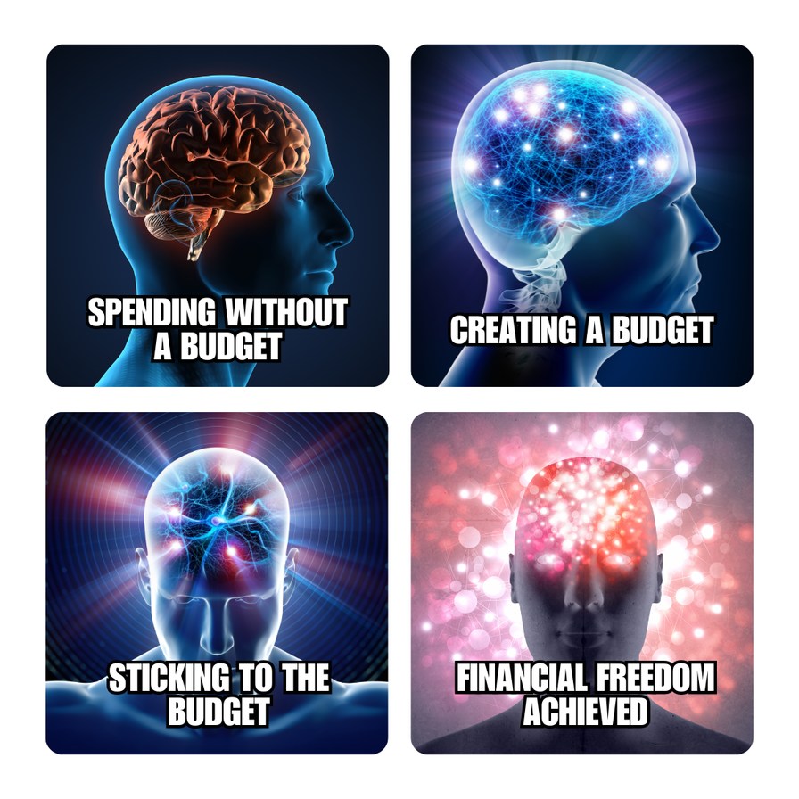 How I creating my budget - meme