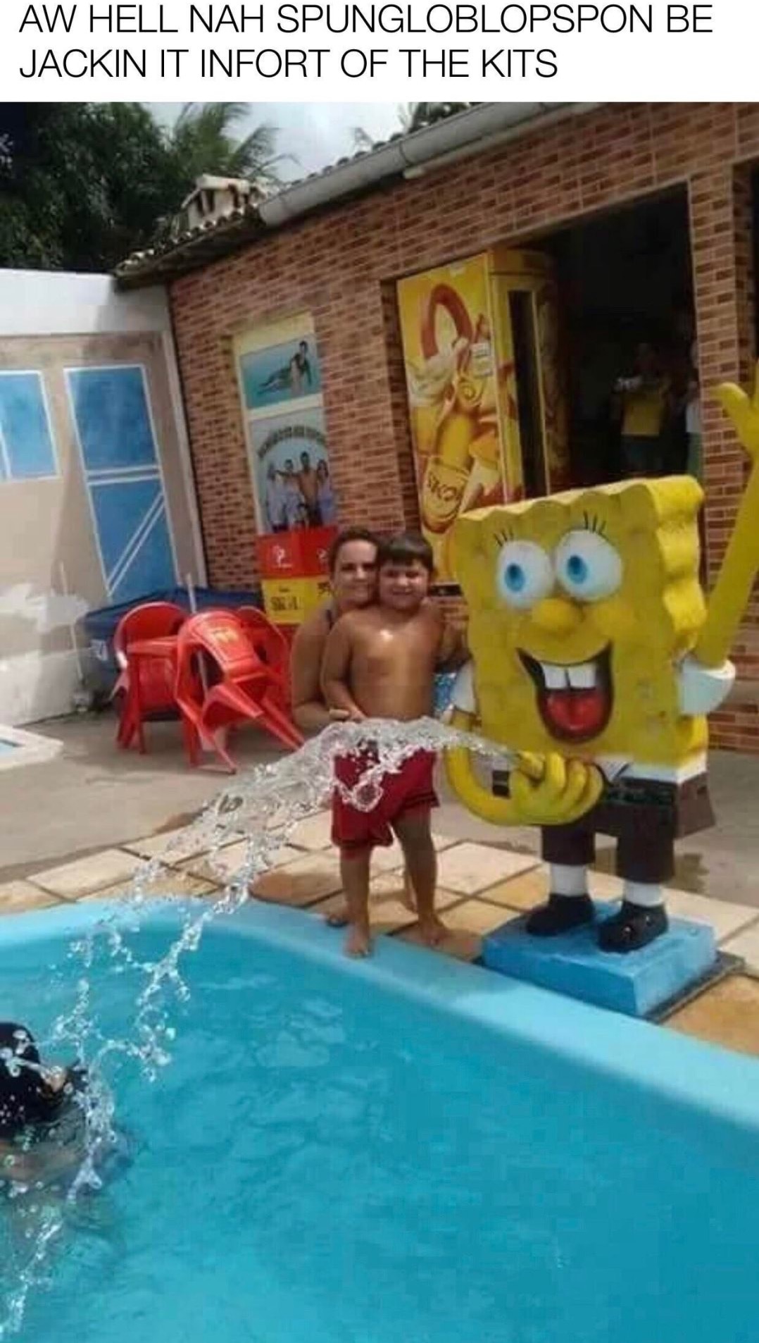 Spongebob the pediphile - meme