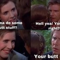 Your butt