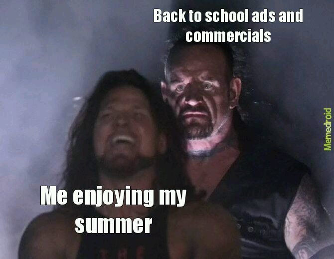 I only get two months of summer sadly - meme