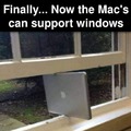 Mac supporting Windows