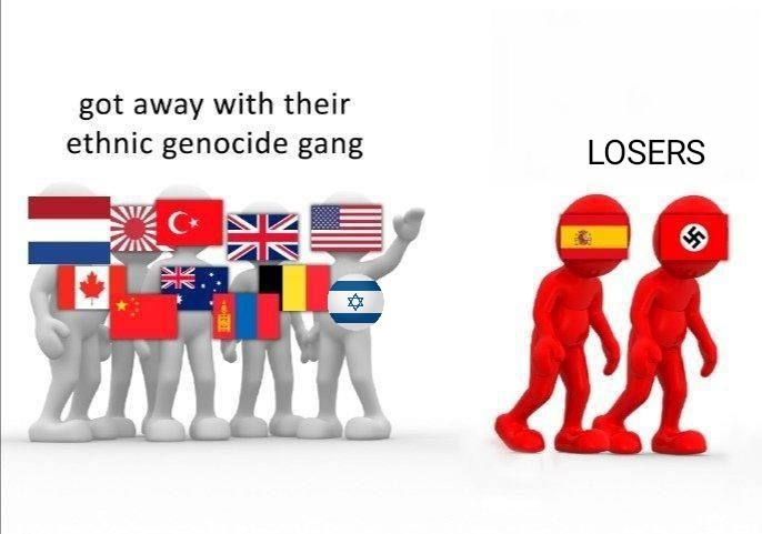 Its only a warcrime if you lose - meme