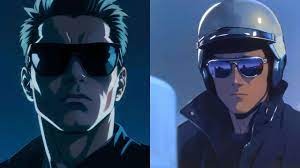 The Terminator But Anime Edition Be Like - meme