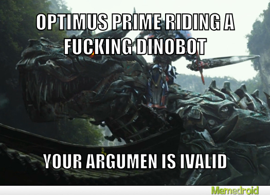 Optimus fucking prime - meme
