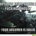 Optimus fucking prime