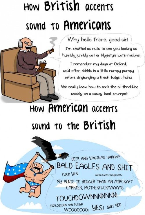 Accent vs accent - meme