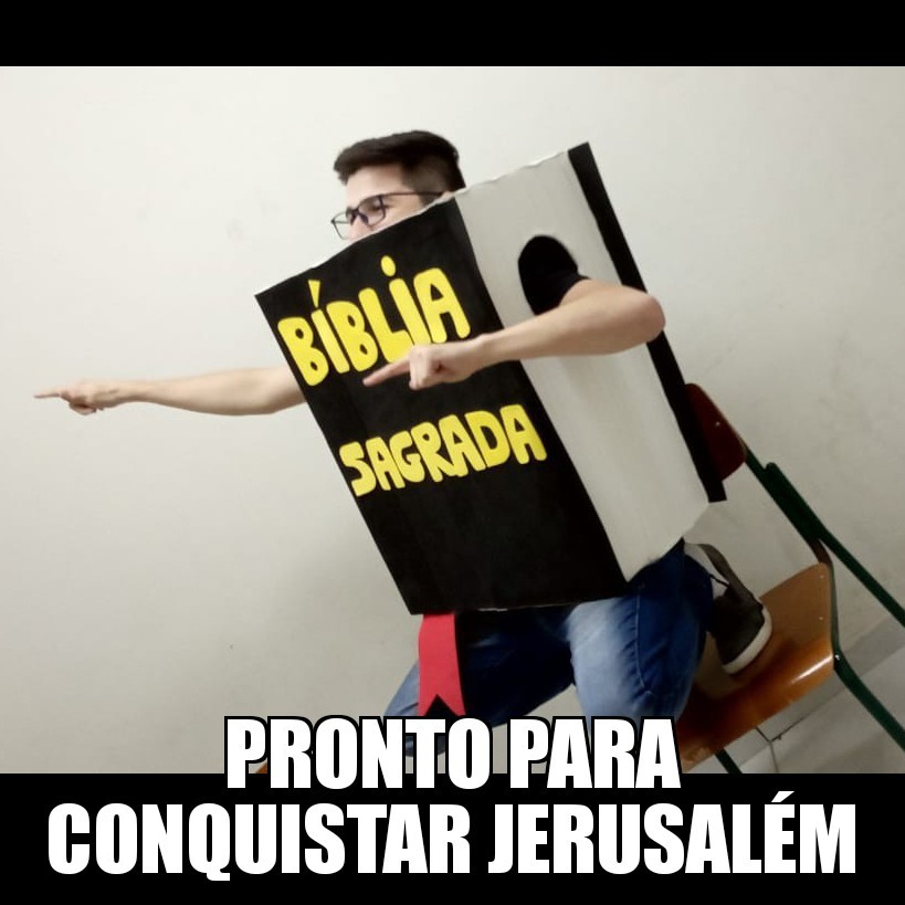 Blindado pela palavra - meme