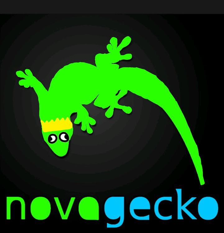 El logo de novagecko pero kezclado con su única app - meme