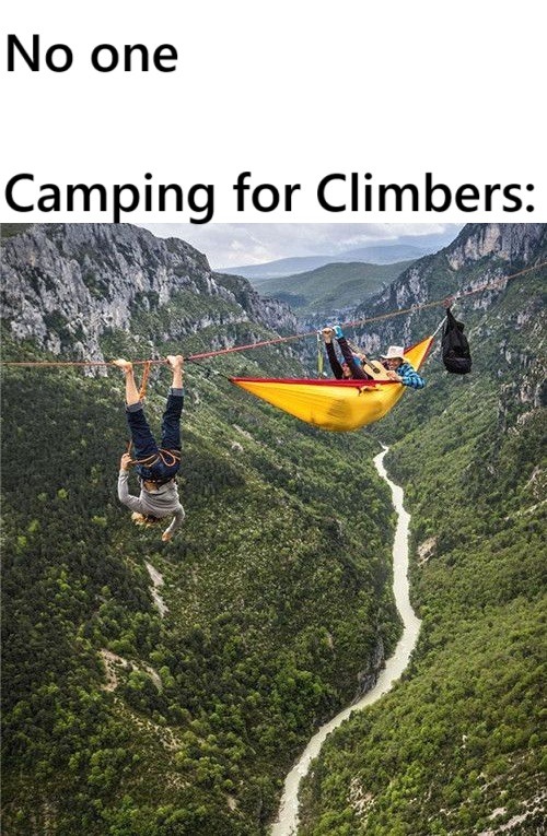 Camping - meme