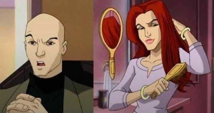 Professor xavier e jean gray são a mesma porra - meme