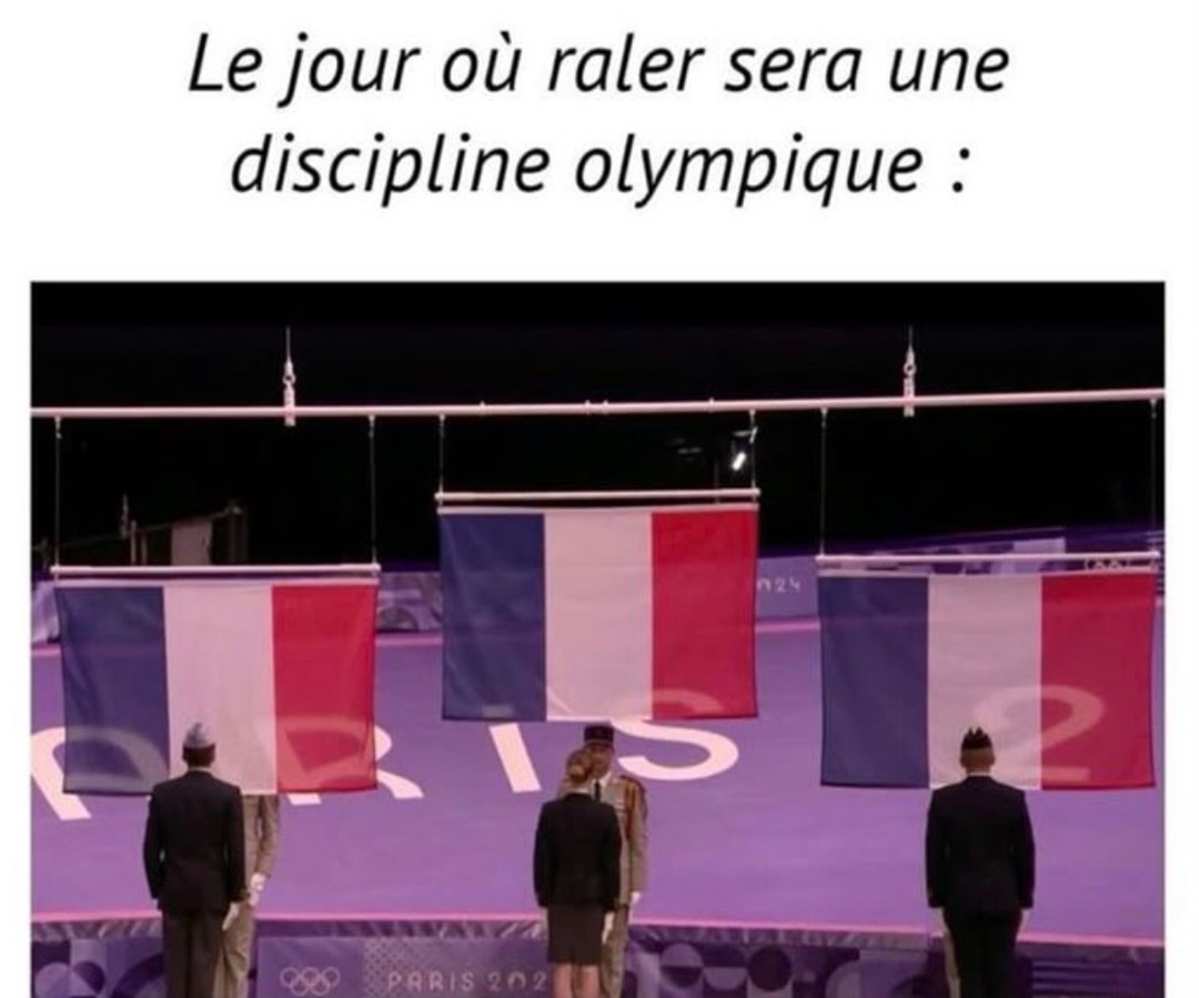 Râleurs niveau Jeux Olympiques - meme