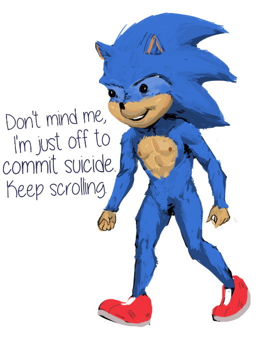 RIP Sonic The Hedgehog - meme
