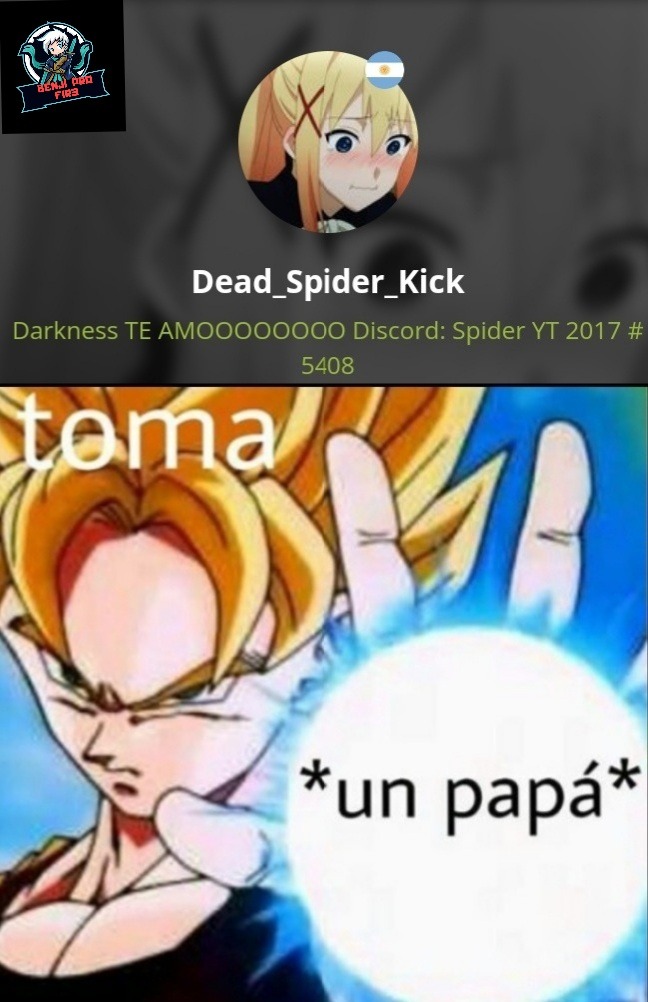 Dead spider kick es gAy - meme