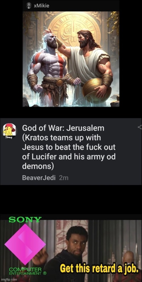 God of War: Jerusalem - meme